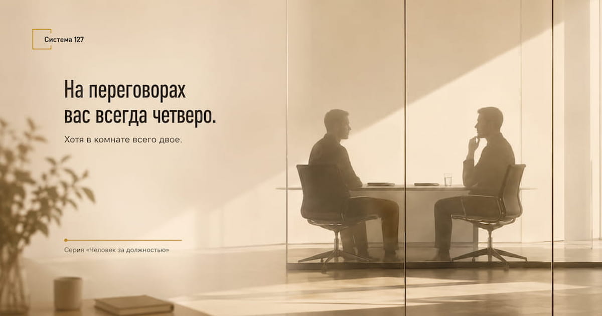 Маски на деловых переговорах в B2B: настоящий человек за профессиональной ролью