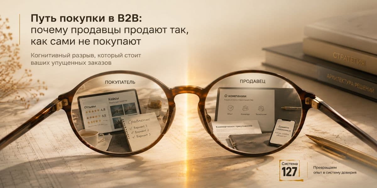 Почему в B2B продают иначе, чем сами покупают